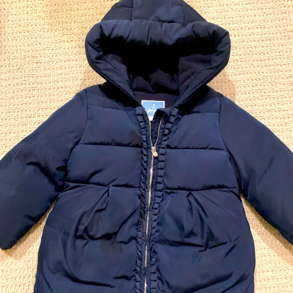 Jacadi Warm Winter Coat Size 2